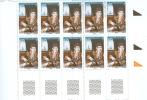 TAAF 2009 PASCAL DE ROCHEGUIDE  XX NEUF BLOC DE 10 COIN DATE 22/09/08 - Unused Stamps