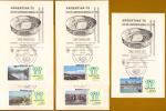 BA10 - ARGENTINA 1978, Mondiali Di Calcio FDC 6/5/78 - Lettres & Documents