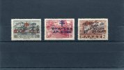 1944-Greece- "Postal Staff Anti-Tuberculosis Fund"- Complete Set MH (C90 With Paper Remnant) - Wohlfahrtsmarken