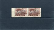 1944-Greece- "Postal Staff Anti-Tuberculosis Fund" Charity- C92 In Pair (Types I & II), MNH - Wohlfahrtsmarken