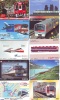 50 Cartes Japon Différentes TRAINS - 50 Different Japan Prepaid TRAIN Cards (Z-295) Trein Zug * Chemin De Fer Locomotif - Collections