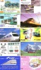 50 Cartes Japon Différentes TRAINS - 50 Different Japan Prepaid TRAIN Cards (Z-296) Trein Zug * Chemin De Fer Locomotif - Collections