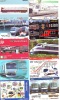 50 Cartes Japon Différentes TRAINS - 50 Different Japan Prepaid TRAIN Cards (Z-297) Trein Zug * Chemin De Fer Locomotif - Collections