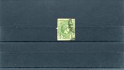 1891-96 Greece- "Small Hermes" 3rd Period (Athenian)- 5 Lepta Green, Used Hinged - Gebruikt