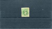 1891-96 Greece- "Small Hermes" 3rd Period (Athenian)- 5 Lepta Deep Green, Used (folds, Foxed) - Oblitérés