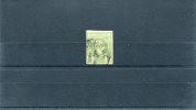 1891-96 Greece- "Small Hermes" 3rd Period (Athenian)- 5 Lepta Grey-green, Cancelled W/"ATHINAI" VI (large) Type [crease] - Gebruikt