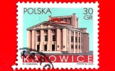 POLONIA - POLSKA - Usato - 2005 - Teatro Di Katowice - 30 - Used Stamps