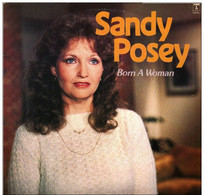 * LP *  SANDY POSEY - BORN A WOMAN (Holland 1966) - Country En Folk