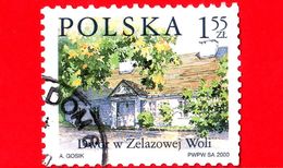 POLONIA - Usato - 2000 - Architettura - Case Di Campagna - Zelazowa Wola - 1.55 - Used Stamps