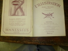 1928 Pub Signée FOUJITA ; Ethiopie ; NICE-CONI Par Rail ;Sépultures Milit. ;Masques Mortuaires;Rupture Barrage Isère - L'Illustration