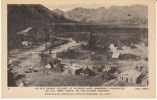 Kluane Lake Yukon Canada, Indian Village Alaska Highway Construction, C1940s Vintage Postcard - Yukon