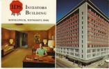 Minneapolis MN Minnesota, Investors Diversified Building Interior View, Industry '50s Decor, On C1950s Vintage Postcard - Minneapolis
