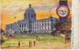 St. Paul MN Minnesota, State Capitol Building, C1910s Vintage Tuck's Oilette Postcard - St Paul