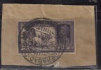 India  Used In Hyderabad Deccan, On Piece,  King George VI, Transport, Cow, Bullock Cart, - Hyderabad