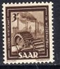 Sarre Occupation Française N° 284 XX  3 F. Brun Foncé Sans Charnière TB - Unused Stamps