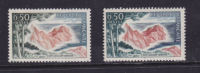 FRANCE  N° 1391 0.50 LA COTE VAROISE ROCHER BRUN ** - Unused Stamps