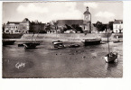 Carte 1950 PIRIAC SUR MER / LE PORT ET L'EGLISE - Piriac Sur Mer