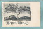 HOHEN - URACH   -  4  VUES -  BELLE CARTE PRECURSEUR  - - Bad Urach