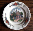 Sarreguemines Obernai -  Assiette - Bord  - Plate - AS 551 - Sarreguemines (FRA)