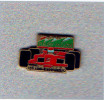 Pin´s  Sport  Automobile  F 1  Férrari ? Rouge, Grand  Prix  D´ ADELÄDE  5-6 Novembre  1992 Avec  Sponsor Fleury Michon - F1