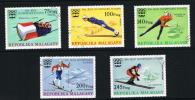 MADAGASKAR OLYMPISCHE WINTERSPELEN  INNSBRUCK  1976 - 1975 GESTEMPELD - Inverno1976: Innsbruck