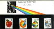 1987 Sir Isacc Newton In Europe Presentation Pack PO Condition - Presentation Packs
