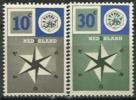 PAISES BAJOS      1957    678/679 - Unused Stamps