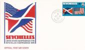 FDC Seychelles:1976  200th Anniversary  Independence - Seychelles (1976-...)