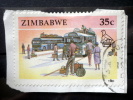 Zimbabwe - 1990 - Mi.Nr.431 - Used - Transportation - Buses, Travelers  - Definitives - On Paper - Zimbabwe (1980-...)