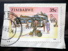 Zimbabwe - 1990 - Mi.Nr.431 - Used - Transportation - Buses, Travelers  - Definitives - On Paper - Zimbabwe (1980-...)
