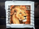 Zimbabwe - 1980 - Mi.Nr.233 - Used - Animals - Lion - Definitives - On Paper - Zimbabwe (1980-...)