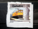 Zimbabwe - 1985 - Mi.Nr.319 A - Used - Technology - Train - Definitives - On Paper - Zimbabwe (1980-...)