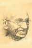 (NZ21-105   )   India Mahatma Gandhi  , Postal Stationery-Postsache F - Mahatma Gandhi