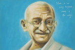 (NZ21-097   )   India Mahatma Gandhi  , Postal Stationery-Postsache F - Mahatma Gandhi