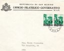 1966 LETTERA CON COPPIA DEL N° 712 - Cartas & Documentos