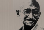 (NZ10-086  )  Mahatma Gandhi , China Postal Stationery -Articles Postaux -- Postsache F - Mahatma Gandhi