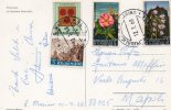 1968 LETTERA   CON  IL N°   732+733+757+711 - Storia Postale