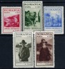 Romania B26-30 Mint Hinged Boy Scout Semi-Postal Set Of 1931 - Neufs