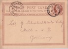 GRANDE BRETAGNE-ENTIER POSTAL DE LONDRE POUR L'ALLEMAGNE LE 6 AVRIL 1877. - Interi Postali