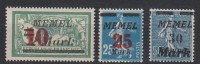 Memel,121-23,postfrisch (131) - Memelgebiet 1923