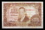 BILLETE DE 100 PESETAS DE 1953 - JULIO ROMERO DE TORRES - USADO BONITO - 100 Pesetas