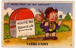 366)-  D 67 -CARTE A SYSTEME DE SARRE UNION - Sarre-Union