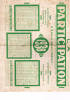 Buvard Assurance La Participation 1938 Calendrier - Bank & Insurance