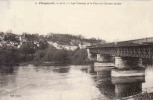 France, Val D'Oise, Chaponval,2.5km De Pontoise,Le Coteaux Et Le Pont Du Chemin De Fer, Edition Cecodi. - Auvers Sur Oise