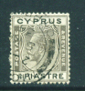 CYPRUS  -  1924  George V  3/4pi  FU - Cyprus (...-1960)