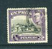 CYPRUS  -  1938  George VI  3/4pi  FU - Chypre (...-1960)