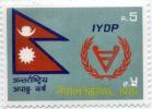 INTERNATIONAL YEAR OF DISABLED PERSONS RUPEE 5 STAMP NEPAL 1981 MINT MNH - Handicap