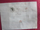 BEAUX TAMPONS SUR CE COURRIER DE  FEV 1840 ADRESSE A Monsieur TAVERNIER MEMBRE DE LA CHAMBRE DES DEPUTES - Briefe U. Dokumente