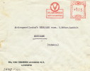 956/18 -  Lettre Censurée Affranchissement Mécanique Privé Van Ommeren ANTWERPEN  Vers La Suisse - Other & Unclassified