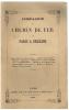 CHEMIN DE FER DE PARIS A ORLEANS  - LOIS RELATIVES A LA CONCESSION - 1845 - Chemin De Fer & Tramway